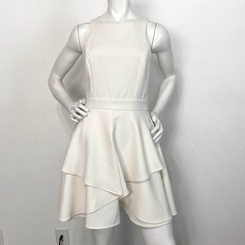 Adelyn Rae Ivory Coquette Romantic Soft Girl Cottagecore Feminine Dress Size S